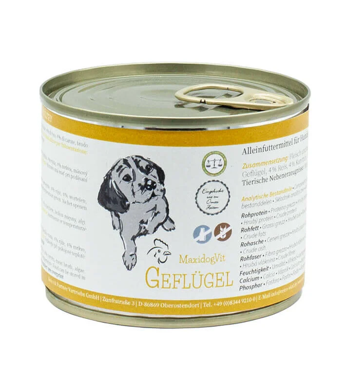 Reico Nassfutter MaxidogVit Geflügel