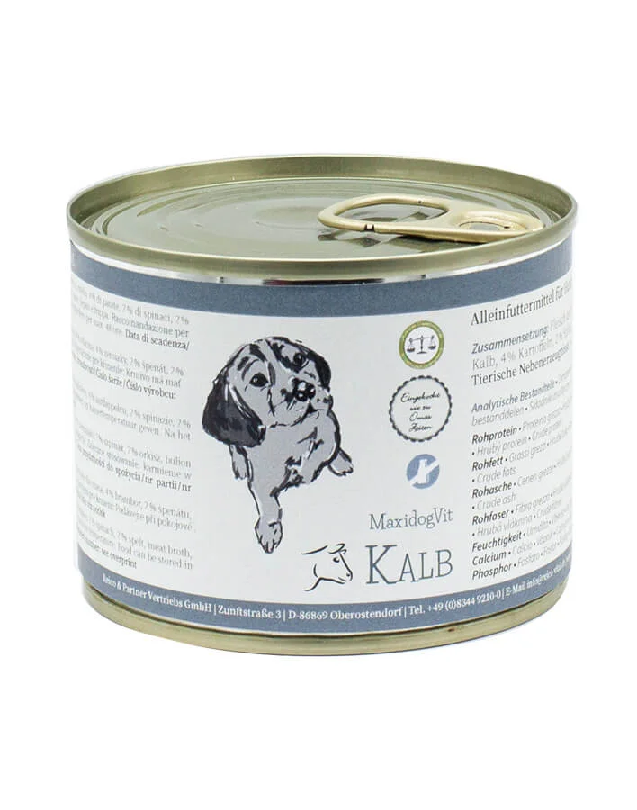 Reico MaxidogVit Kalb | Alleinfuttermittel fr Schleckermuler