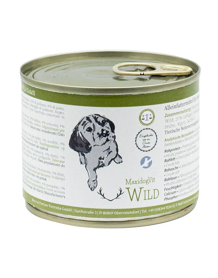 Reico Nassfutter MaxidogVit Wild