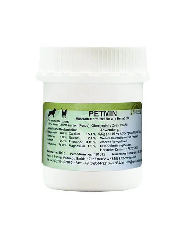Reico Kräuter & Ergänzungen Petmin 100g