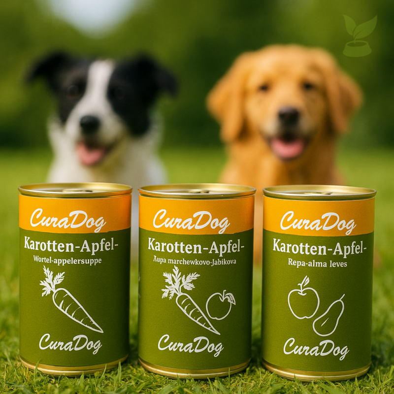 REICO CuraDog Karotten-Apfel-Suppe 400 g in der Dose - lecker